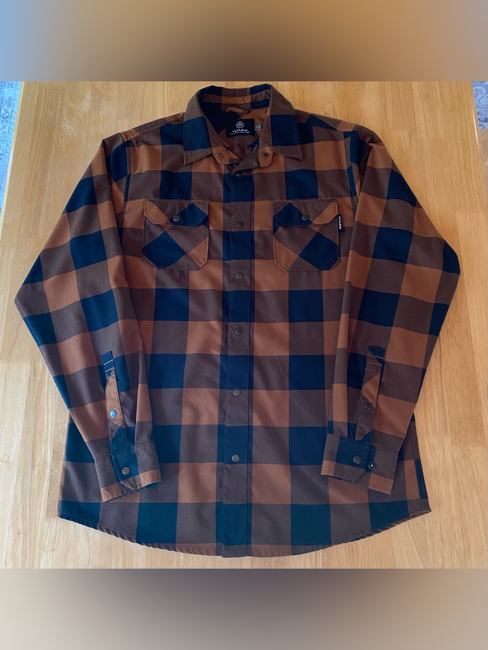 Flylow Handlebar Tech Flannel Shirt Large